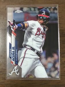 2020 Topps Chrome Ronald Acuna Jr. レギュラーカード