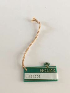 ロレックス ROLEX 付属品 ヴィンテージ　タグのみ　R番