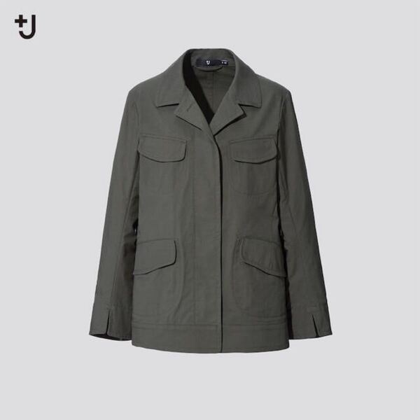 UNIQLO +j コットンリネンサファリジャケット XXL ジルサンダー