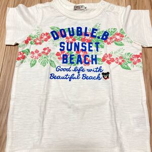 半袖Tシャツ ミキハウス ダブルビー 男の子 90サイズ