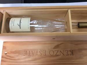 【空瓶木箱入】ケンゾーエステート あさつゆ マグナム1500ml 空瓶&木箱 送料無料