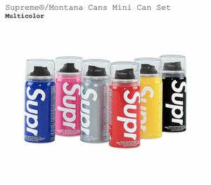 【新品・未使用】Supreme x Montana Cans Mini Can Set / 21SS シュプリーム モンタナ スプレー