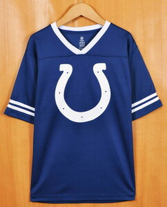 NFL TEAM APPAREL インディアナポリス・コルツ フットボールTシャツ 半袖Tシャツ ブルー レディースXL相当(21850