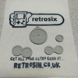 RETROSIX Game Boy Advance SP rubber set 