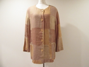 #snc Ferragamo Ferragamo jacket cardigan no color 44 tea beige flax . lady's [658323]