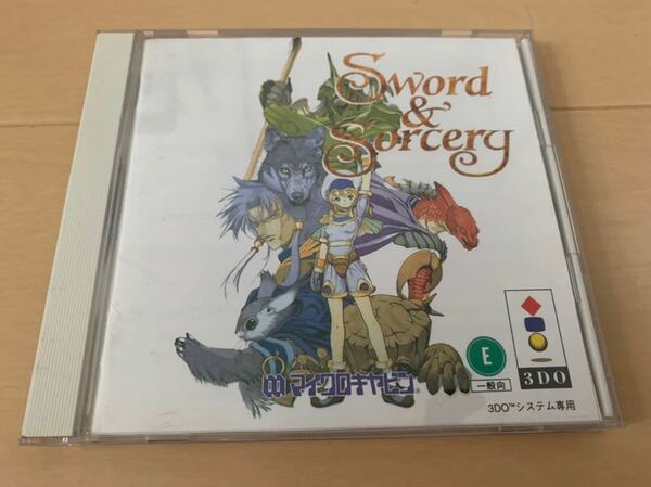 3DO REALソフト ソード アンド ソーサリー Sword & Sorcery マイクロキャビン MICROCABIN 送料込み レトロゲーム