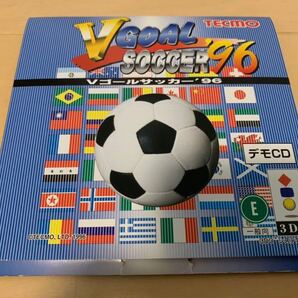 3DO体験版ソフト V GOAL SOCCER'96 デモCD ブイ ゴール サッカー96 非売品 3DO REAL Panasonic 送料込み DEMO DISC SOFT TECMO テクモ