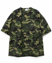 【送料無料】GRAMICCI グラミチ SHELL CAMP TEE 半袖シャツ CAMO カモフラ Sサイズ_画像1