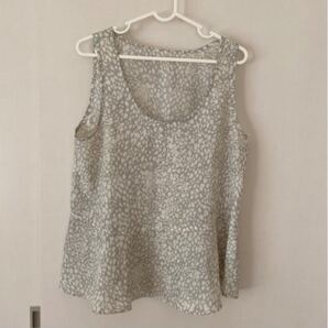 美品!GU ペプラム ブラウス L