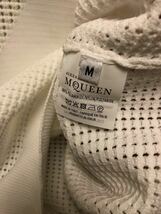 正規 新品 14SS ALEXANDER McQUEEN アレキサンダー マックイーン メッシュ ニット スウェット 白 M_画像4