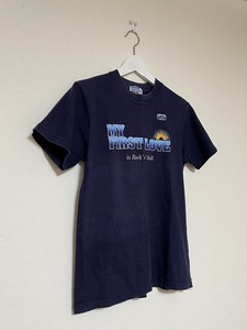 【激安1点のみ 希少】浜田省吾 ON THE ROAD 2005 MY FIRST LOVE ツアー Tシャツ ネイビー系 USED