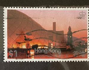 香港切手★夜の香港　 1983年