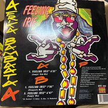 Afrika Bambaataa/ feeling irie 中古レコード_画像2