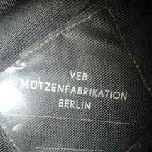 VEB MTZENFABRIKATION BERLIN 旧 東ドイツ 国営 制帽 ビンテージ K20H50_画像9