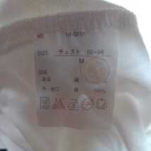 M ヴァン ジャケット VAN JAC ポロシャツ 半袖 白 K20H58_画像8