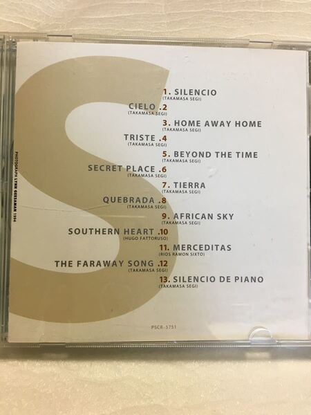 瀬木貴将 シレンシオ SILENCIO CD サンポーニャ奏者