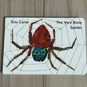 新品英語絵本　the very busy spider