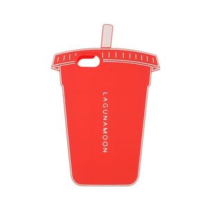 【訳あり：LAGUNAMOON（ラグナムーン）】iPhoneケース【Cup】 7（オレンジ）