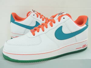新品箱付 2010 NIKE AIR FORCE 1 '07 WHITE BLUE ORANGE ALL STAR SOUTH BEACH ナイキ エア フォース ホワイト ブルー 29cm 11 315122-179