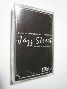 [ cassette tape ] JACO PASTORIUS & BRIAN MELVIN / * new goods unopened * JAZZ STREET US version jako* Pas Tria s Jazz * Street 