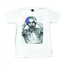 ジョーカー JOKER ジャレッド・レト 映画Tシャツ スーサイドスクワッド ストリート おもしろTシャツ メンズ 半袖★tsr0384-wht-xl_画像1