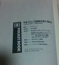 ☆　ミスターX　平成プロレス30団体の見方・読み方　1995年2月28日初版_画像3