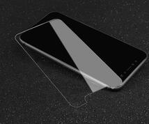 【セット】ケース＋フィルム(iPhone XS MAX 赤枠 透明 ケース薄型 スリム+(のぞき見防止ガラスフィルム) アイホン アイフォン アイホーン_画像10