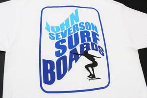 YTS18東洋Mジョンセバーソン サーフボード サーフィンJohn Severson半袖TシャツUSA製SUN SURFサンサーフ