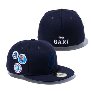 ニューエラ　ガリガリ君　GARIGARI　マルチロゴ　ネイビー　NEWERA　59FIFTY　7　55.8cm 新品　