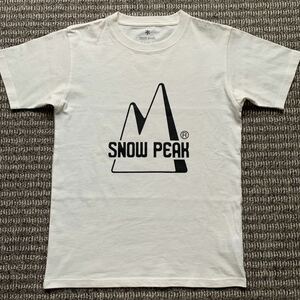 スノーピーク/snow peak 半袖Tシャツ ビッグロゴ　旧ロゴ Tシャツ