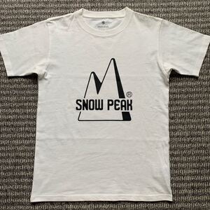 スノーピーク/snow peak 半袖Tシャツ ビッグロゴ 旧ロゴ Tシャツ