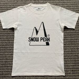 スノーピーク/snow peak 半袖Tシャツ ビッグロゴ　旧ロゴ Tシャツ