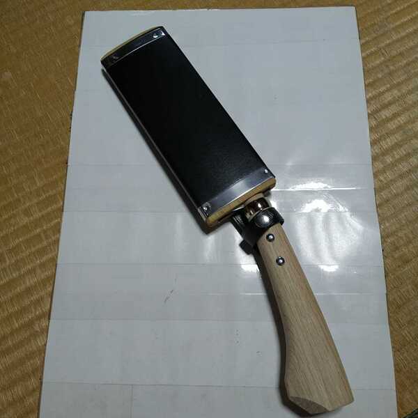 送料無料! 特上品 両刃腰鉈 180mm ケ-ス付