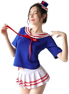 コスプレ セクシー セーラー服 半袖 制服 女子制服 高校生 学生 女子高生 エロ 可愛い コスプレ コスチューム ミニスカート