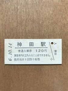 JR東日本 中央本線 神田駅（平成6年）