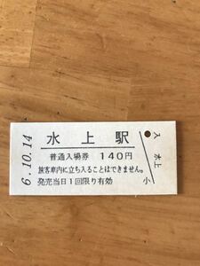 JR東日本 上越線 水上駅（平成6年）