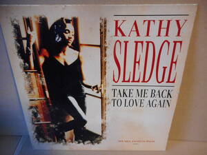 【ガラージハウス 12inch】KATHY SLEDGE / TAKE ME BACK TO LOVRE AGAIN キャシー・スレッジ　Sister Sledge