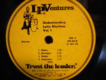 【ラテン LP】understanding latin rhythms LPV-337 free soul rera groove レコード_画像7