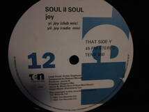 【アシッドジャズ 12inch】soulⅡsoul / joy アナログ soul2soul_画像4