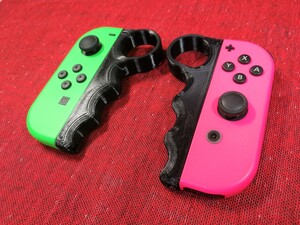 Switch ジョイコン用 フィットボクシング グリップ P型 黒