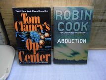 洋書まとめて　Tom Clancy's Op-Center/WEST SIDE STORY/The rock book/Robin cook/The dilbert/Old rhymes_画像2