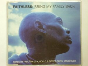 ■CDs■Faithless / Bring My Family Back■Paul Van Dyk・Rollo & Sister Bliss・Jan Driver■2,500円以上の落札で送料無料!!