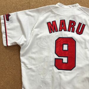 [Красивые товары] [редко] Хиросима карп -десенте униформа Маруёси Марухиро 9 -й L Размер Бейсбол Большой Большой размер Хиросима Тойо Карп