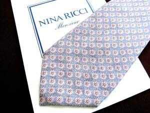 0^o^0ocl!rb2736 прекрасный товар [ лепесток * растения ] Nina Ricci галстук 
