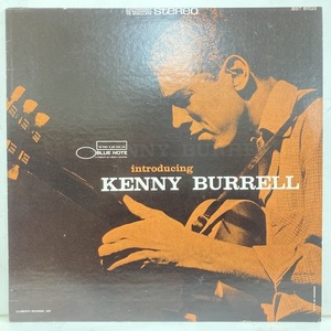 ■即決 KENNY BURRELL introducing RVGナシ UA 青ベタ 音符内袋付き。