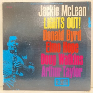 ■即決00 JACKIE MCLEAN lights out 草RVG USA STEREO donald byrd