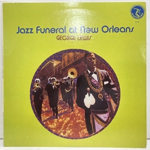 ■即決00 GEORGE LEWIS jazz funeral at new orleans US STEREO 
