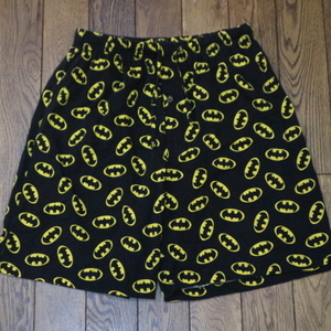 BATMAN Batman pyjamas pants Short M black DC comics character total pattern Logo American Comics shorts USA room wear 