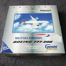 Gemini Jets ジェミニジェッツ ブリティッシュ航空 B777-200 1/400 未開封保管品_画像1