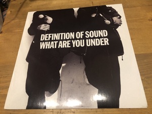 12”★Definition Of Sound / What Are You Under / UK Hip Hop!